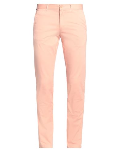 Shop Tommy Hilfiger Man Pants Pink Size 32 Cotton, Elastane