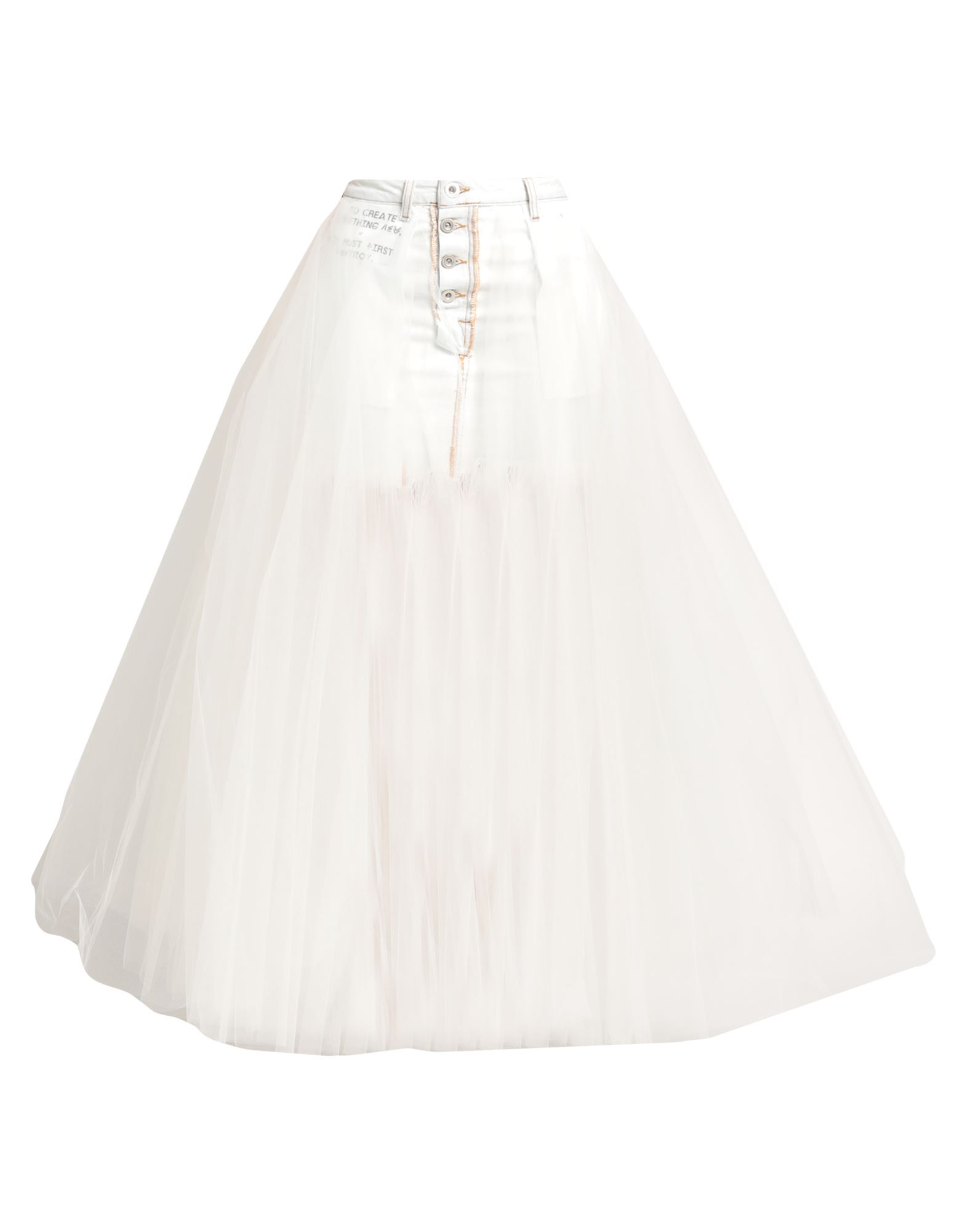  BEN TAVERNITI™ UNRAVEL PROJECT BOTTOMWEAR Denim φούστα