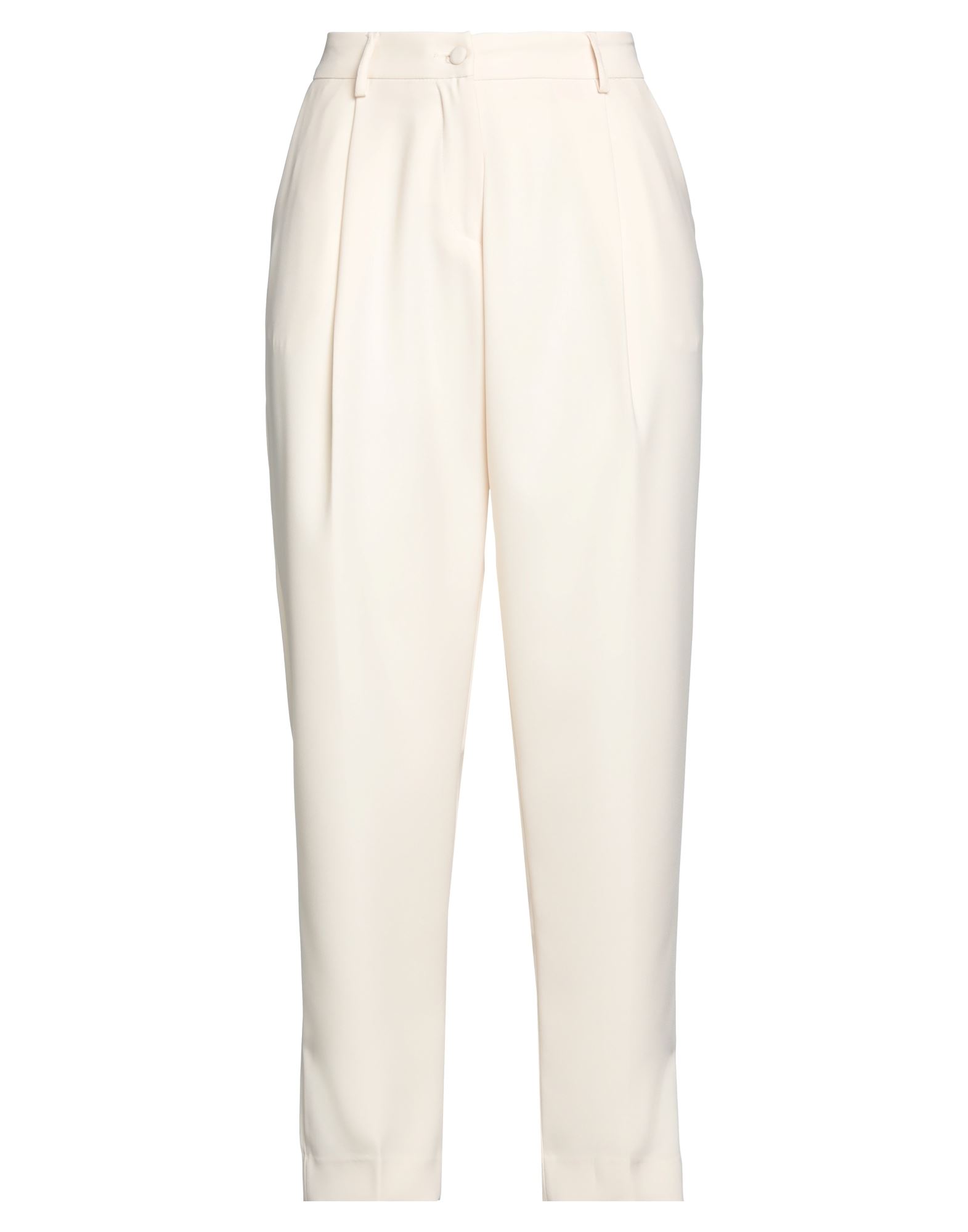 Nora Barth Woman Pants Ivory Size 10 Polyester In White