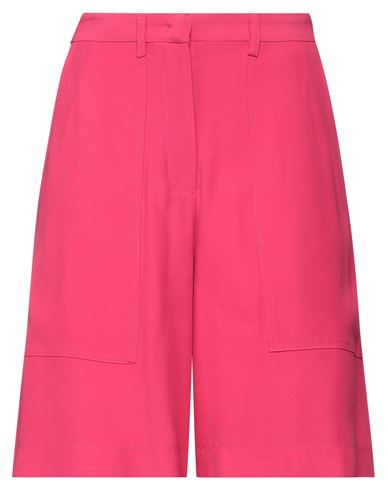Ballantyne Woman Shorts & Bermuda Shorts Coral Size 8 Viscose, Acetate In Red