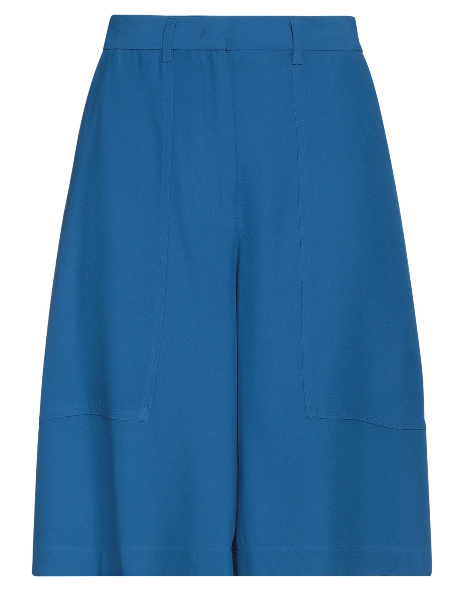 Ballantyne Woman Shorts & Bermuda Shorts Blue Size 2 Viscose, Acetate
