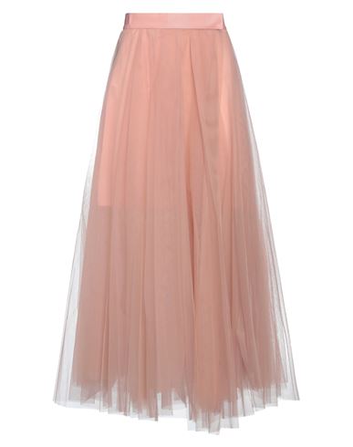 Blumarine Woman Long Skirt Blush Size 8 Polyamide In Pink