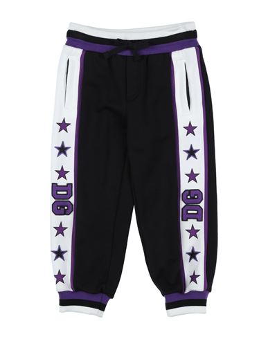 Dolce & Gabbana Babies'  Toddler Boy Pants Purple Size 3 Cotton, Polyester, Viscose
