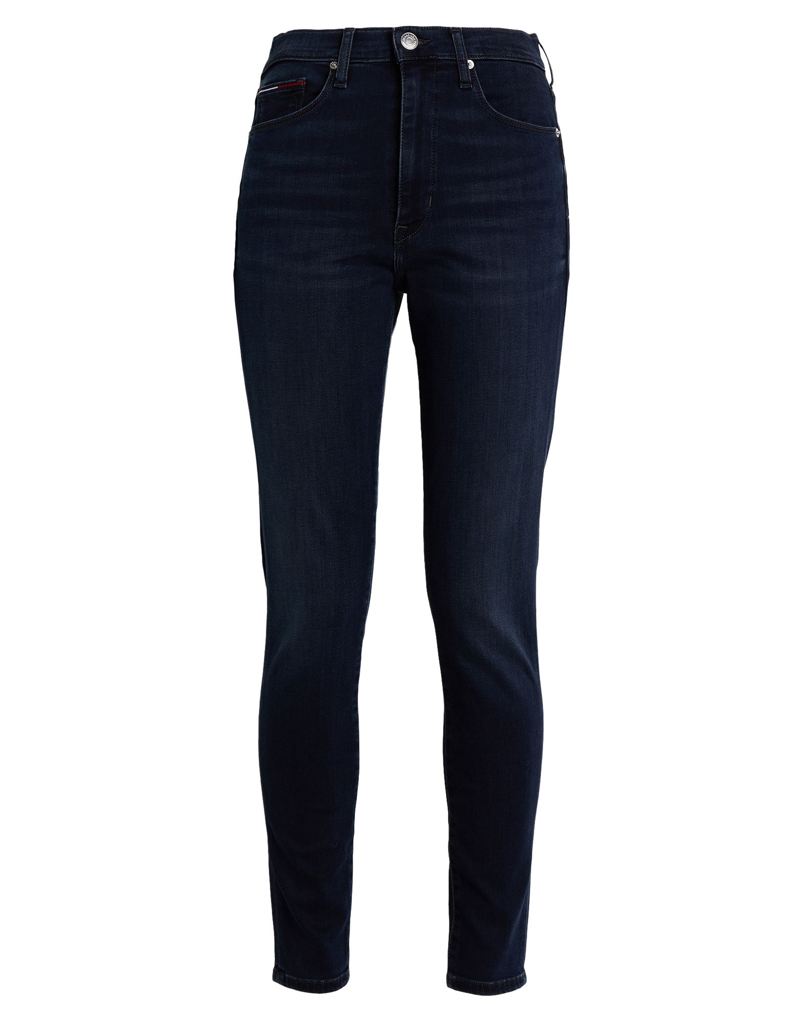 ԥ볫TOMMY JEANS ǥ  ֥롼 25W-30L åȥ 90% / 饹ȥޥƥ 7% / ݥꥦ쥿 3% SYLVIA HR SKINNY BE163 JEANS