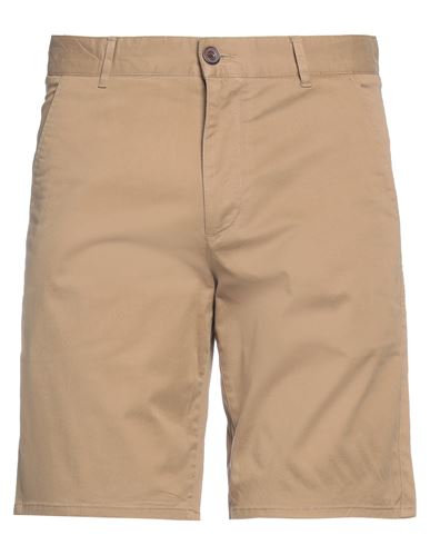 Farah Man Shorts & Bermuda Shorts Beige Size 32 Cotton, Elastane