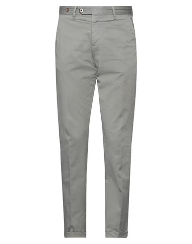 Shop Filetto Man Pants Light Grey Size 32 Cotton, Elastane