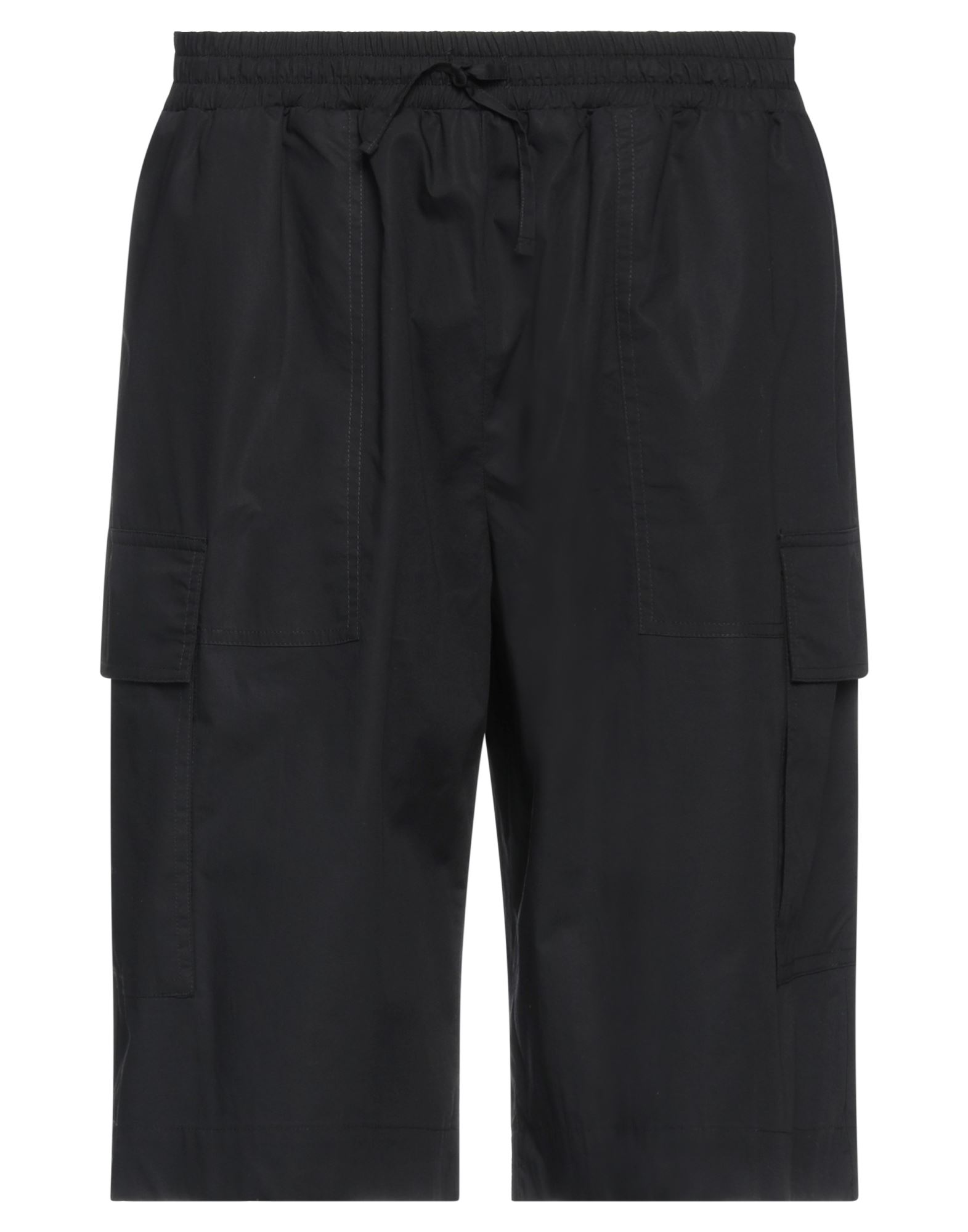 Roberto Collina Man Shorts & Bermuda Shorts Black Size Xs Cotton