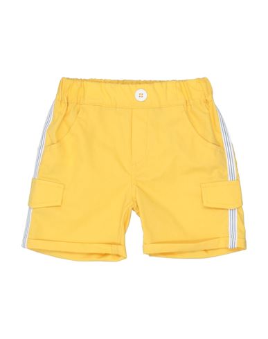 Aletta Babies'  Newborn Boy Shorts & Bermuda Shorts Yellow Size 3 Cotton