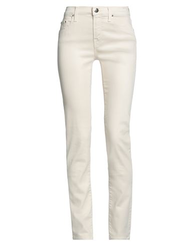 Jacob Cohёn Woman Pants Ivory Size 26 Lyocell, Cotton, Polyester, Elastane In White