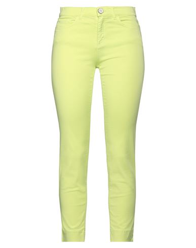 Elisa Cavaletti By Daniela Dallavalle Woman Pants Acid Green Size 4 Cotton, Polyester, Elastane