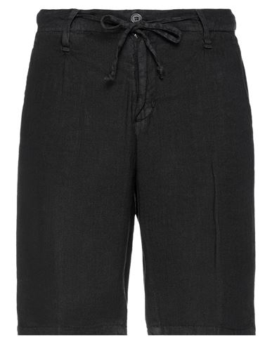 Ago.ra.lo Ago. Ra. Lo. Man Shorts & Bermuda Shorts Black Size 30 Linen