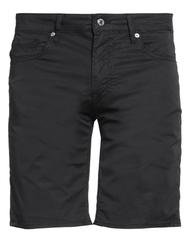 Guess Man Shorts & Bermuda Shorts Black Size 32 Cotton, Elastane