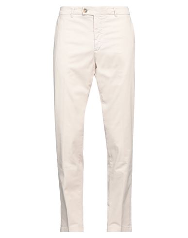 Shop Cruna Man Pants Cream Size 38 Cotton, Elastane In White