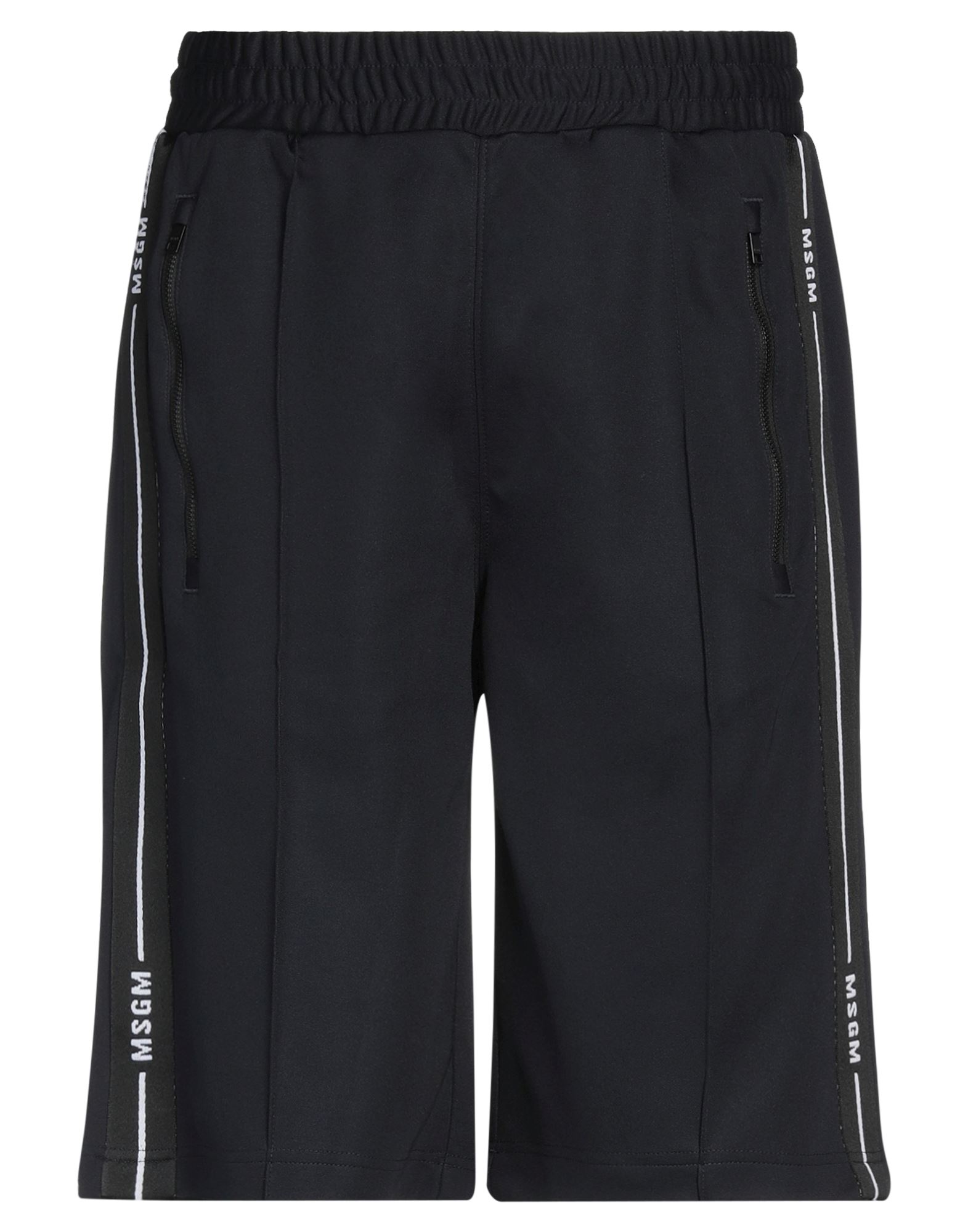 Msgm Shorts & Bermuda Shorts In Dark Blue