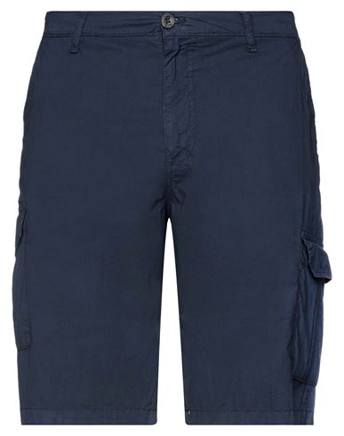 Suns Man Shorts & Bermuda Shorts Midnight Blue Size Xl Cotton, Elastane