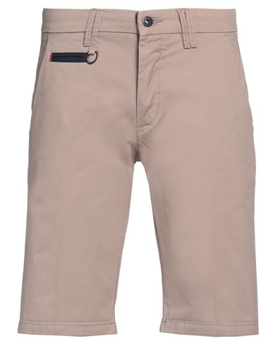 Yes Zee By Essenza Man Shorts & Bermuda Shorts Light Brown Size 28 Cotton, Elastane In Beige