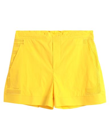 Dsquared2 Woman Shorts & Bermuda Shorts Yellow Size 2 Cotton