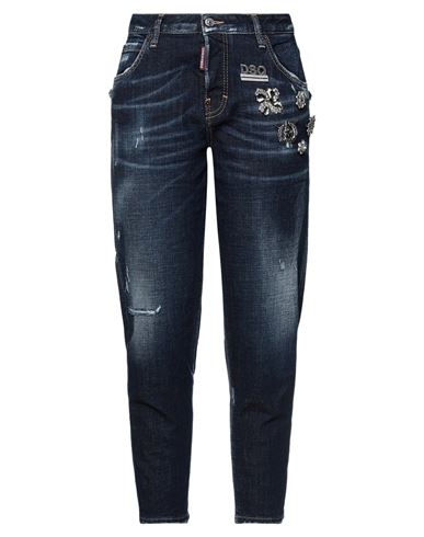Pantalones vaqueros Mujer Azul marino 36 Mujer