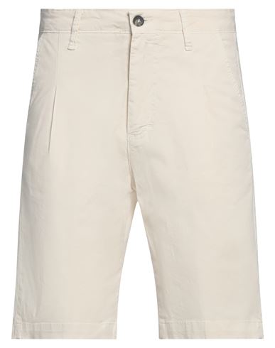 Rar Man Shorts & Bermuda Shorts Cream Size 28 Cotton, Elastane In White