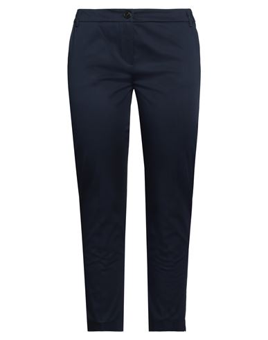 EMME BY MARELLA EMME BY MARELLA WOMAN PANTS MIDNIGHT BLUE SIZE 12 COTTON, ELASTANE