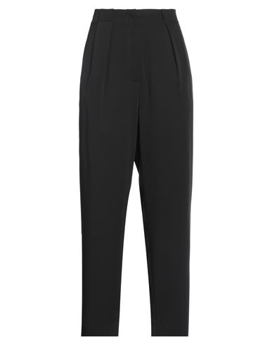 Emme By Marella Woman Pants Black Size 00 Polyester, Viscose, Elastane In Black