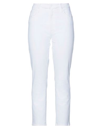 Джинсовые брюки MOTHER Белый 13689839JW 