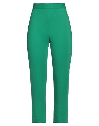 Pinko Woman Pants Green Size 8 Viscose, Elastane