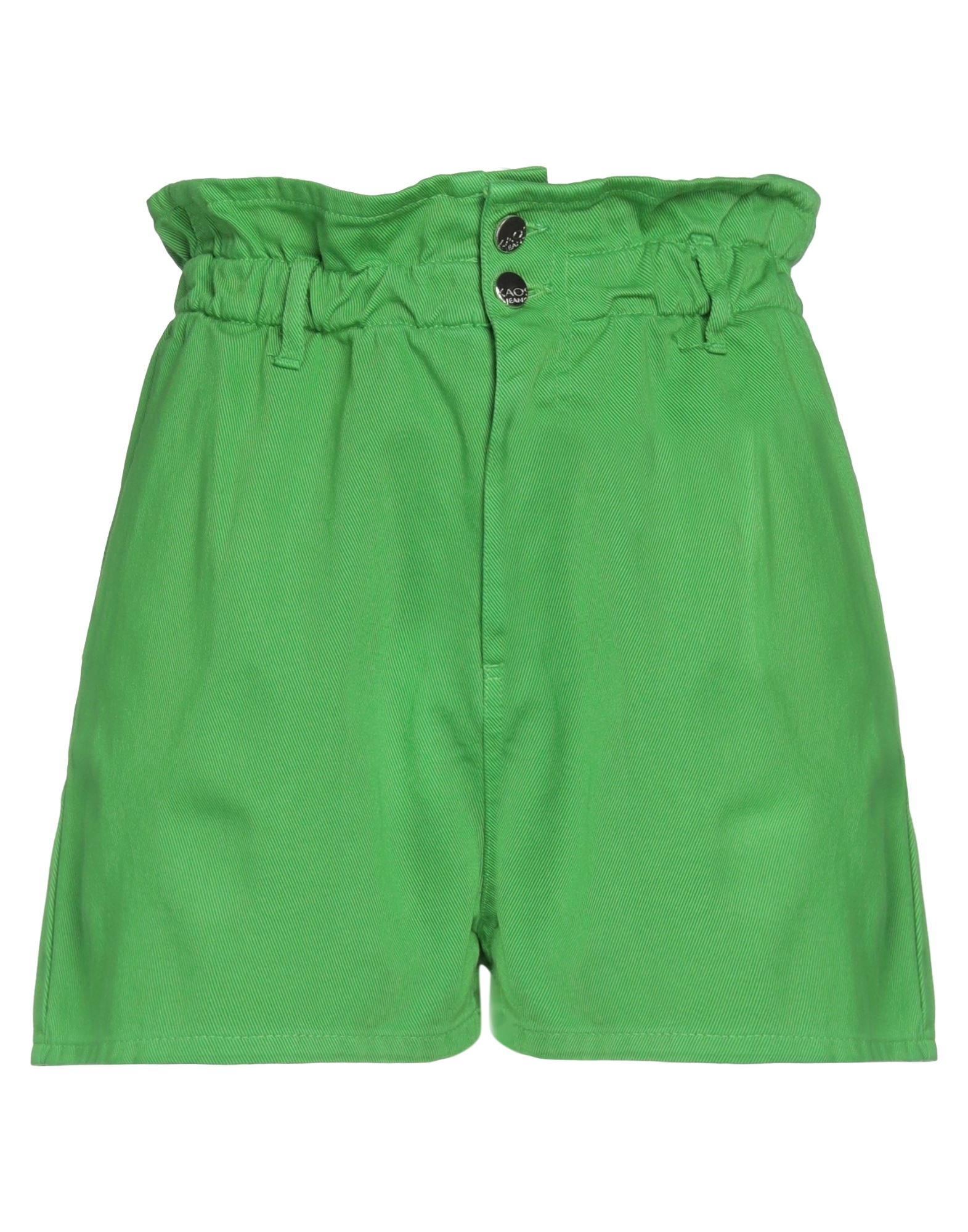 Kaos Jeans Denim Shorts In Green