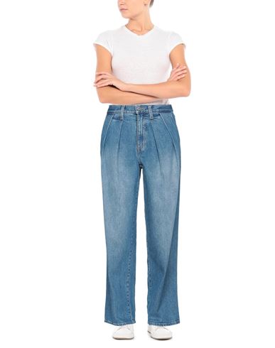 фото Джинсовые брюки alice + olivia jeans