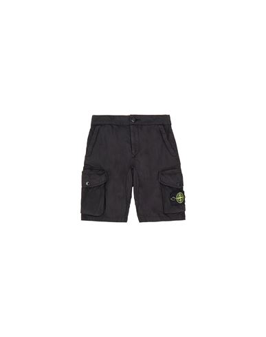 stone island bermuda shorts black