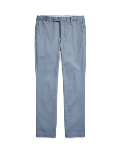Polo Ralph Lauren Man Pants Slate Blue Size 34w-32l Cotton, Elastane