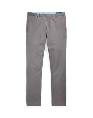 Polo Ralph Lauren Man Pants Grey Size 34w-32l Cotton, Elastane