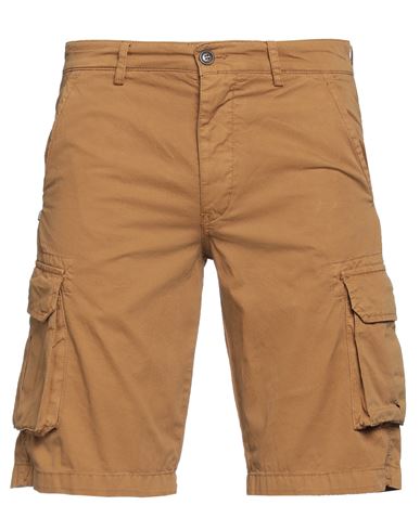 40weft Man Shorts & Bermuda Shorts Brown Size 30 Cotton