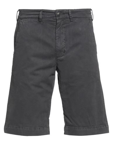 40weft Man Shorts & Bermuda Shorts Lead Size 28 Cotton In Grey