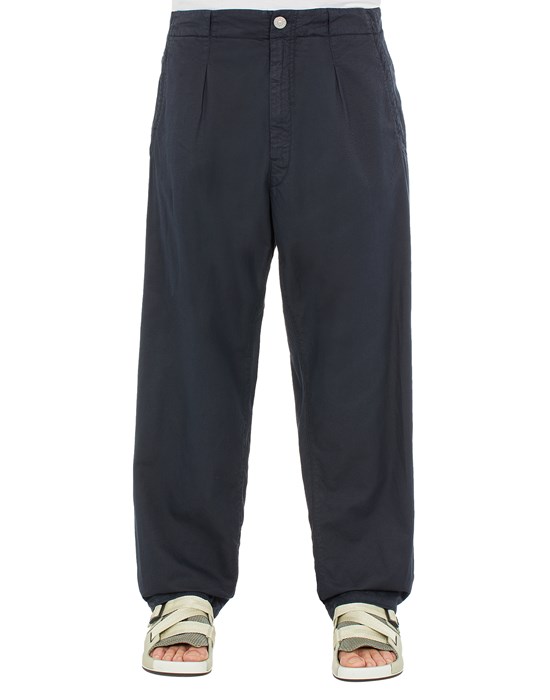 STONE ISLAND SHADOW PROJECT 30228 CHINO PANTS_CHAPTER 2
STRETCH CAVALRY COTTON LYOCELL TROUSERS Man Blue