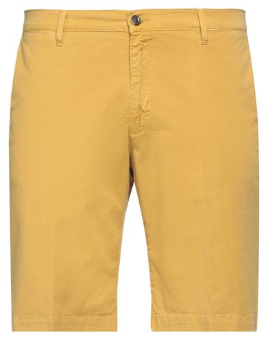 4/10 Four.ten Industry 4/10 Four. Ten Industry Man Shorts & Bermuda Shorts Ocher Size 40 Cotton, Elastane, Polyester In Yellow