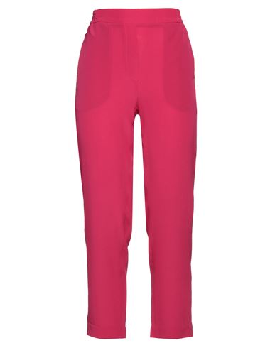 Etro Woman Pants Fuchsia Size 6 Silk In Pink