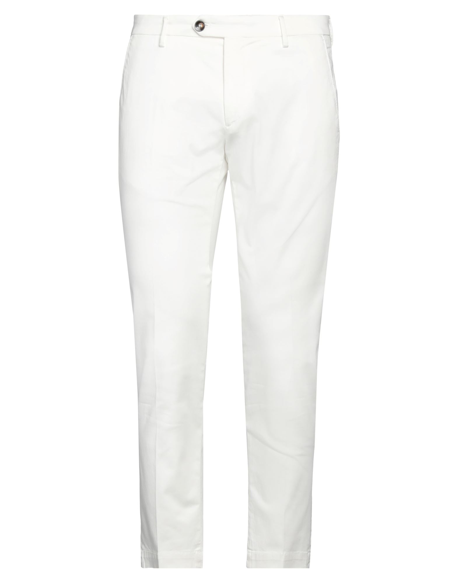 Michael Coal Casual Pants In White