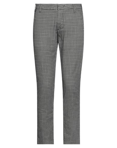 Entre Amis Man Pants Lead Size 30 Cotton, Linen, Polyester, Elastane In Grey