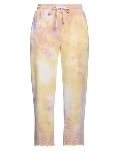 Michael Stars Woman Pants Yellow Size M Polyester, Cotton, Elastane In Yellow