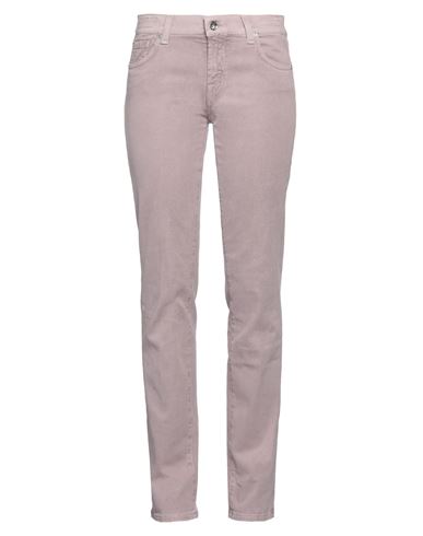 Jacob Cohёn Woman Denim Pants Pastel Pink Size 29 Cotton, Elastane