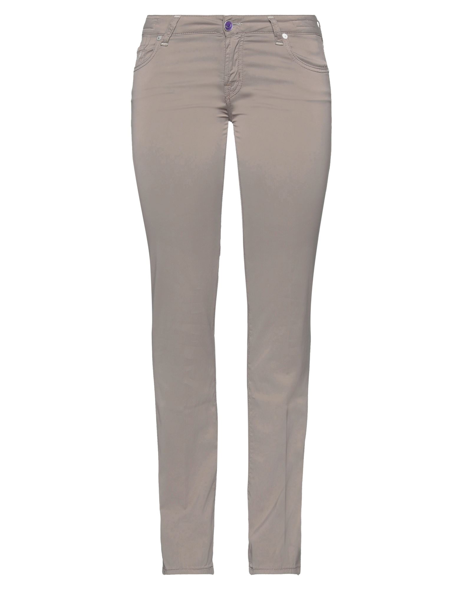 Shop Jacob Cohёn Woman Pants Khaki Size 32 Viscose, Cotton, Elastane In Beige