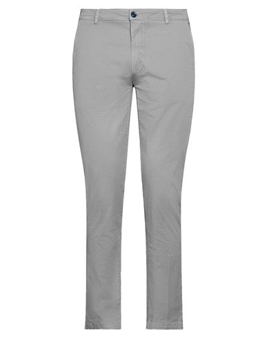 Shop Yan Simmon Man Pants Grey Size 38 Cotton, Elastane