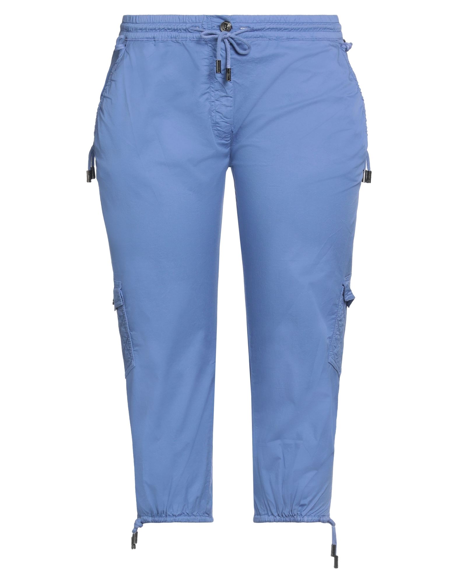 Galliano Cropped Pants In Blue