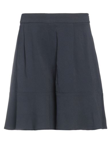 L'autre Chose L' Autre Chose Woman Shorts & Bermuda Shorts Midnight Blue Size 6 Acetate, Viscose