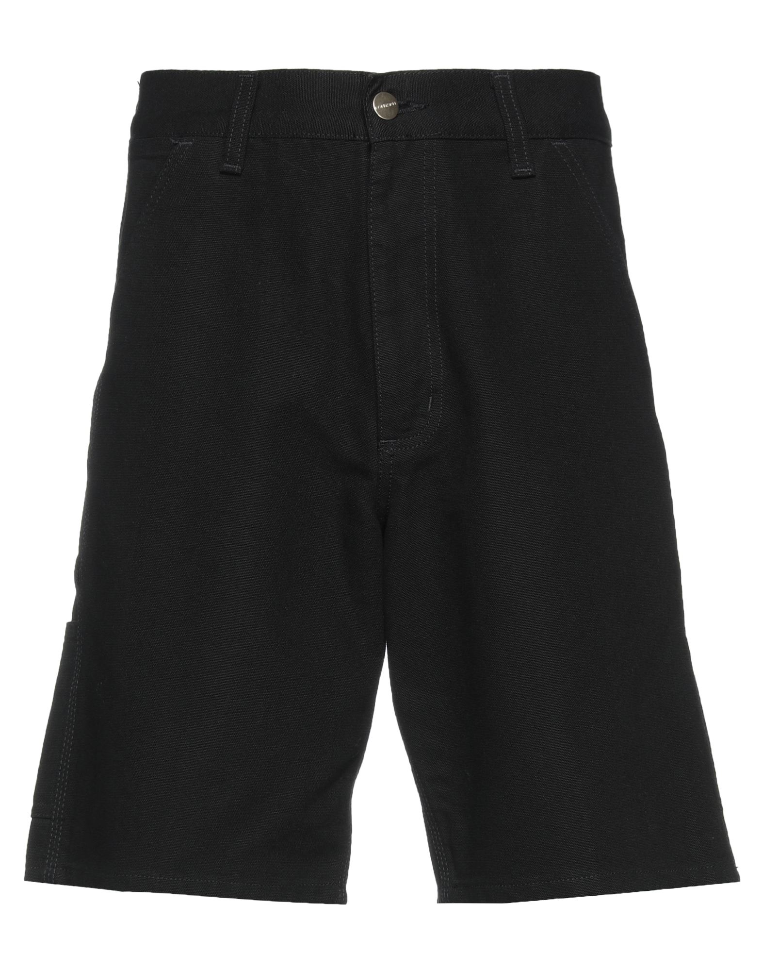 Carhartt Man Shorts & Bermuda Shorts Black Size 32 Organic Cotton