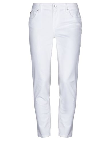 Liu •jo Woman Pants White Size 27w-28l Cotton, Polyester, Elastane In White