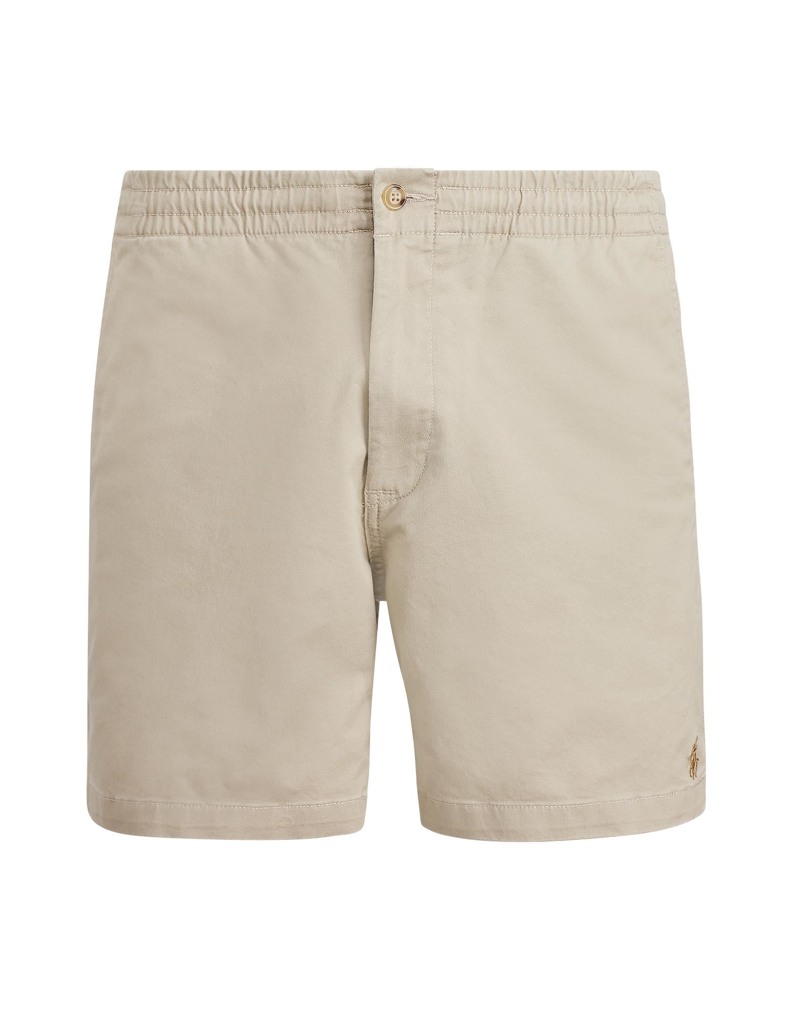 Shop Polo Ralph Lauren 6-inch Polo Prepster Twill Short Man Shorts & Bermuda Shorts Sand Size Xxl Cotton, In Beige