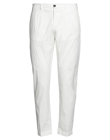 Shop People (+)  Man Pants White Size 32 Cotton, Elastane
