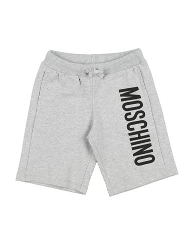 Moschino Kid Babies'  Toddler Boy Shorts & Bermuda Shorts Grey Size 6 Cotton, Elastane In Gray